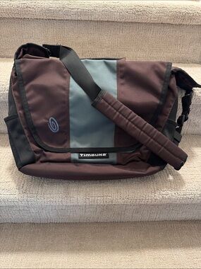 Timbuk2 Black and Burgundy/Purple Laptop Bag